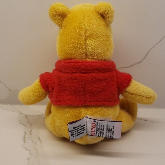 Disney Gund Pooh Bear Plush 8"tall - Picture 4 of 9